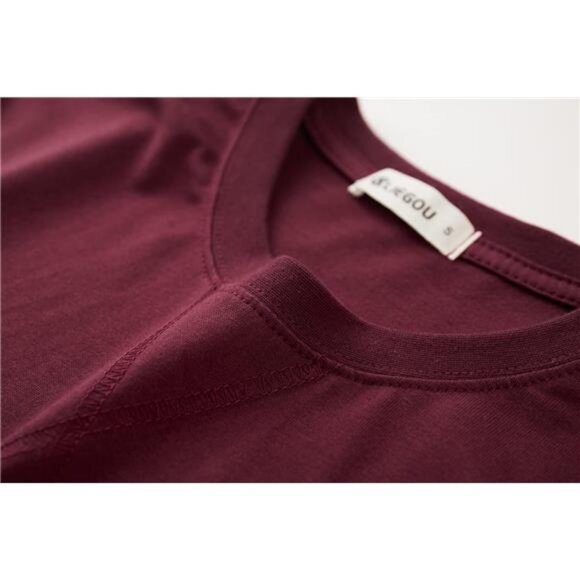 Mens 100 Cotton Hipster Hip Hop Longline Crewneck T-Shirt Pre - Shrunk XL - Picture 3 of 7